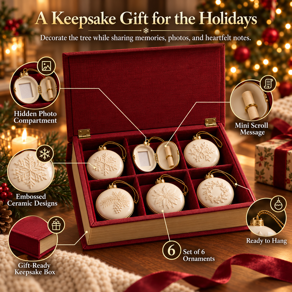 Christmas Keepsake Ornament Set