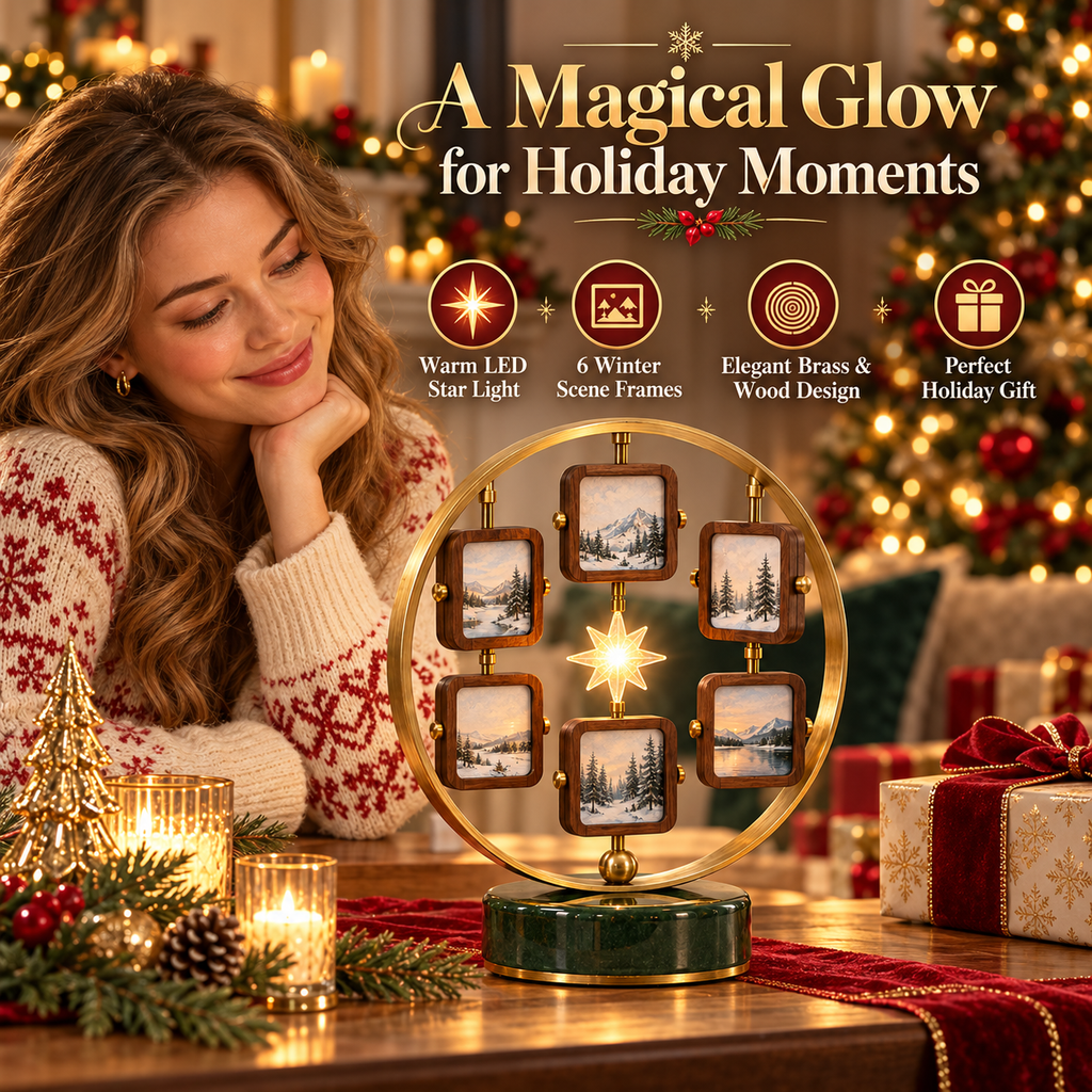 Christmas Star Photo Display