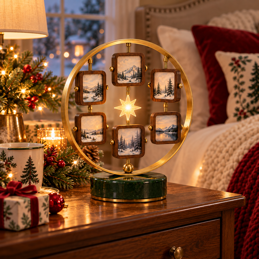 Christmas Star Photo Display
