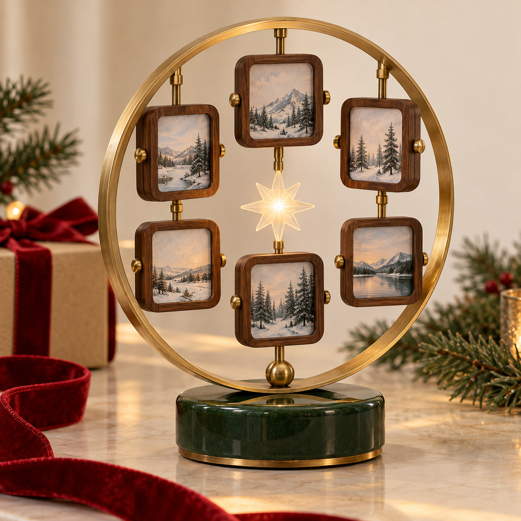 Christmas Star Photo Display