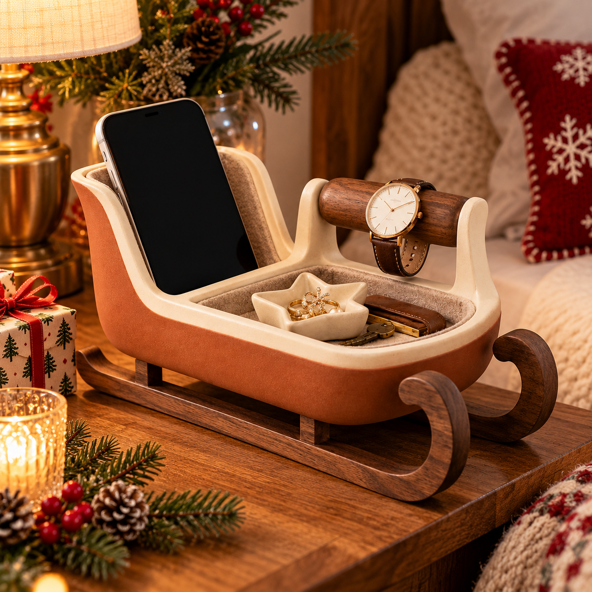 Christmas Sleigh Organizer