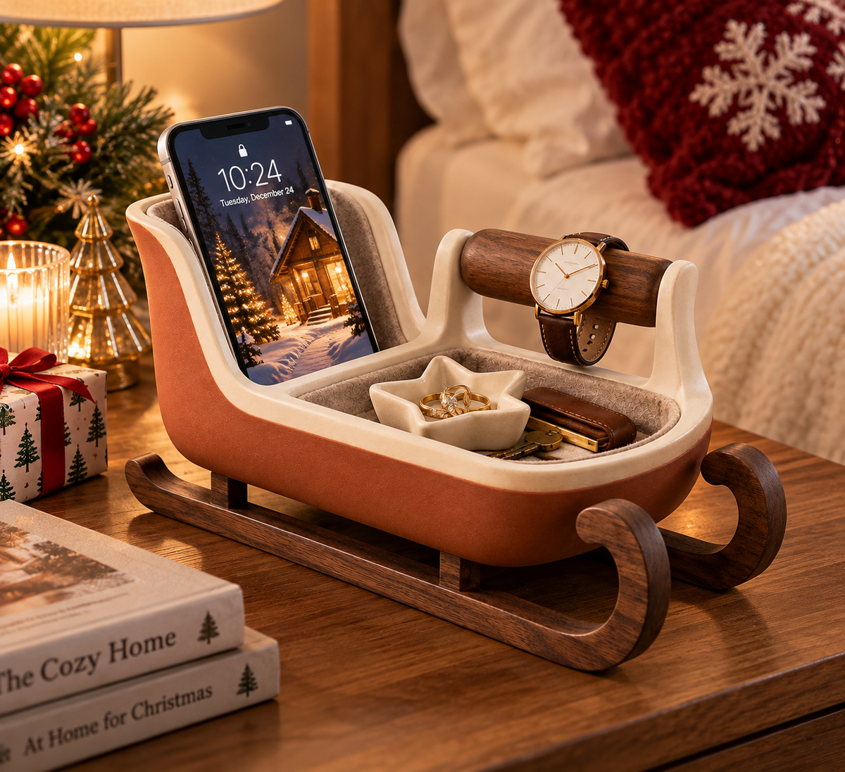 Christmas Sleigh Organizer