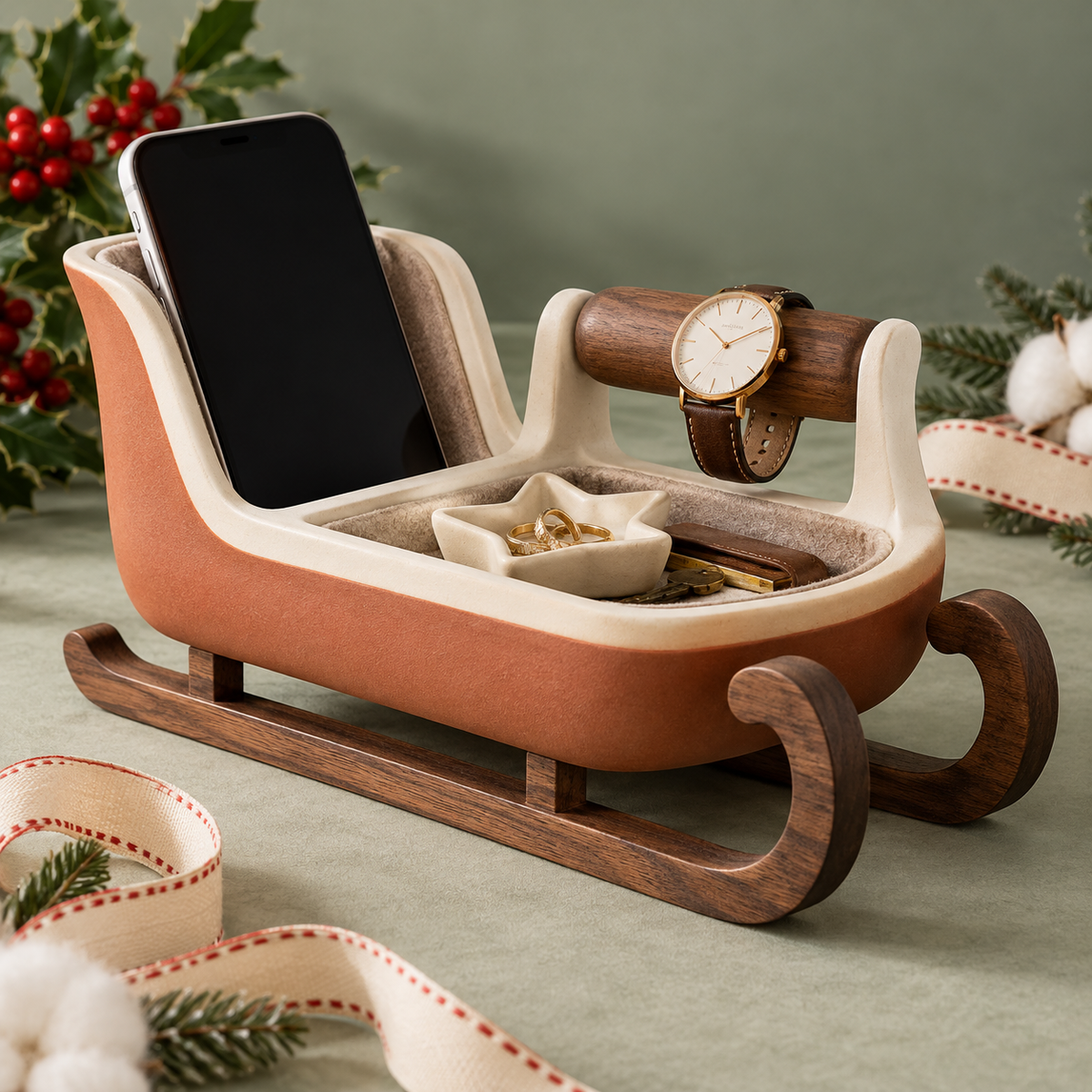 Christmas Sleigh Organizer