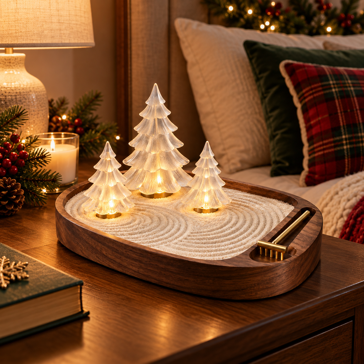 Christmas Tree Sand Garden