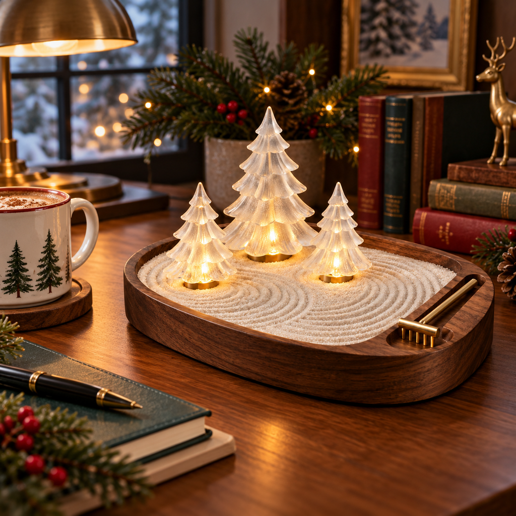 Christmas Tree Sand Garden