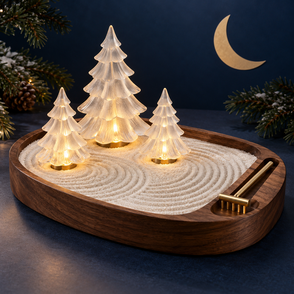 Christmas Tree Sand Garden