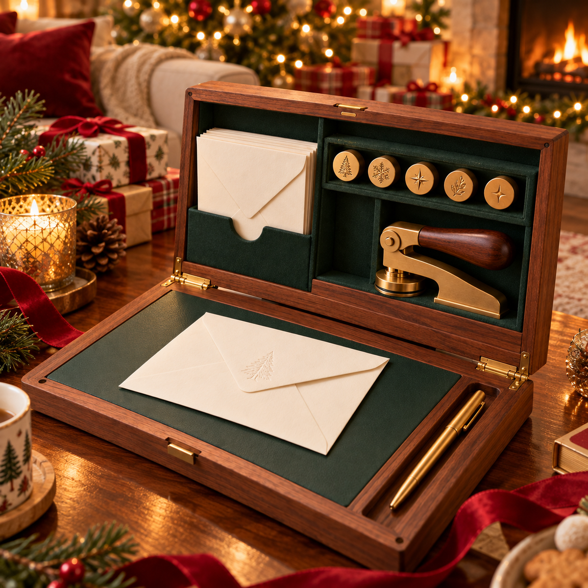 Christmas Wax Seal Gift Set