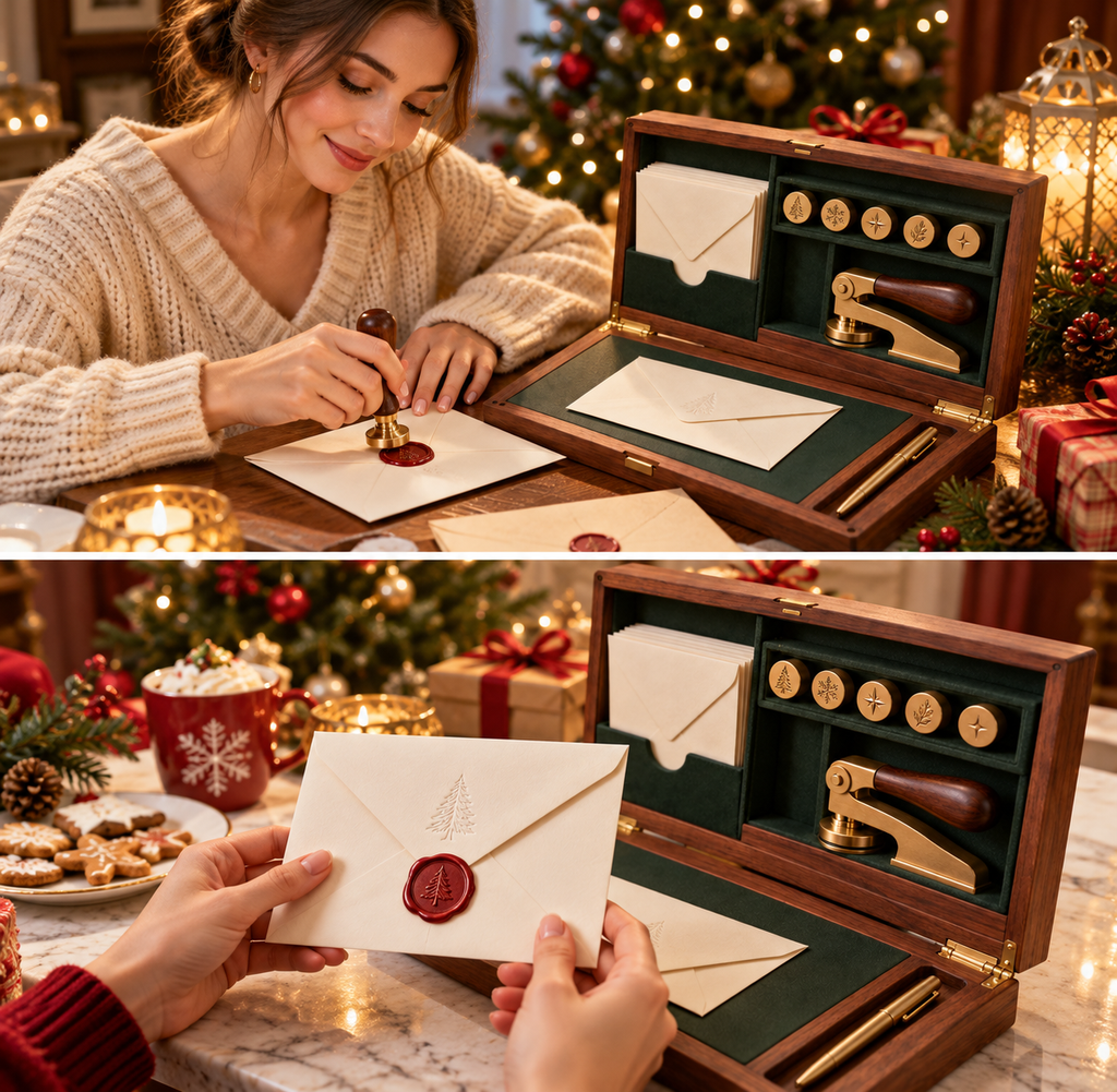Christmas Wax Seal Gift Set
