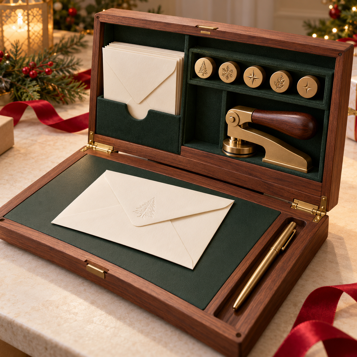 Christmas Wax Seal Gift Set